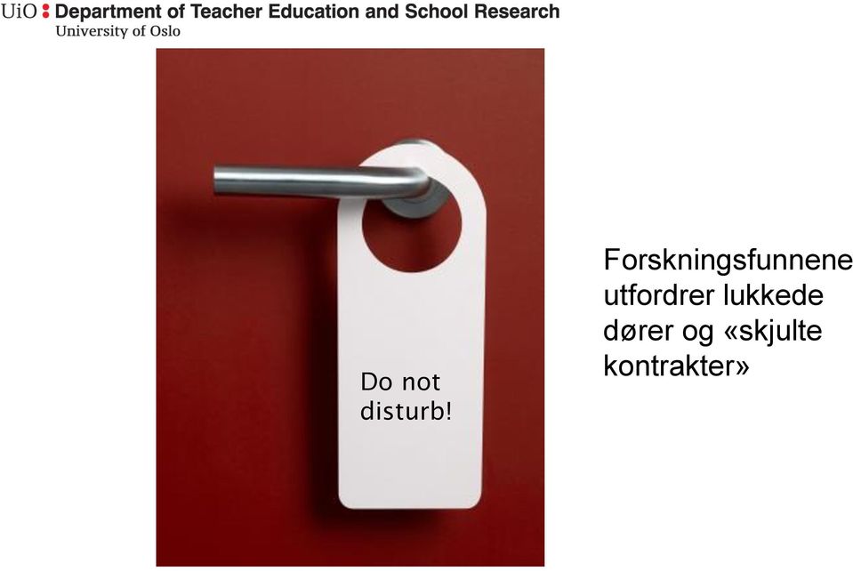 utfordrer lukkede