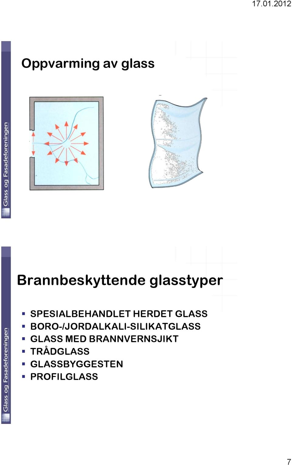 BORO-/JORDALKALI-SILIKATGLASS GLASS MED