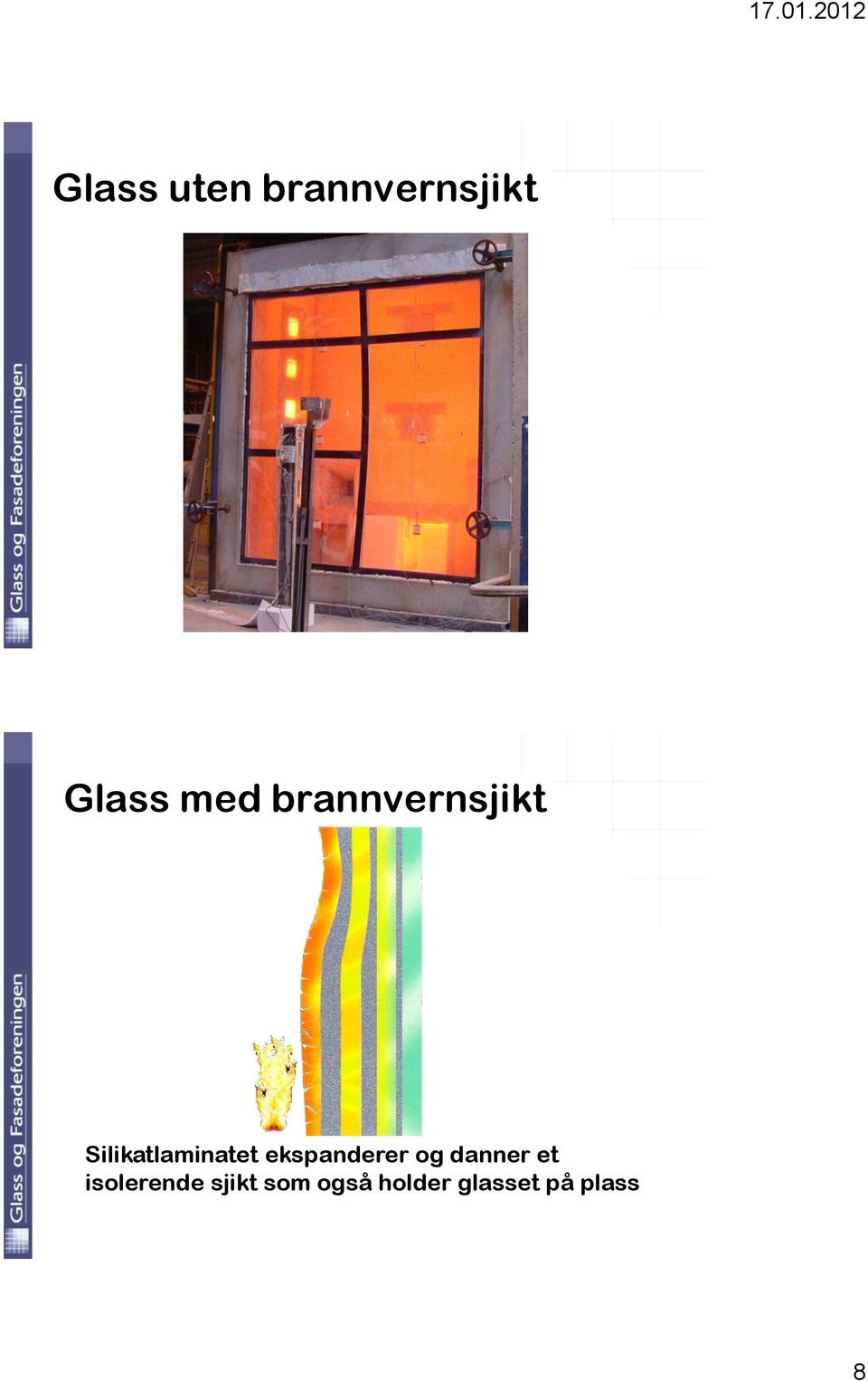 ekspanderer og danner et isolerende