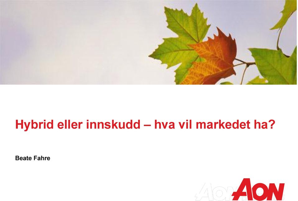 vil markedet