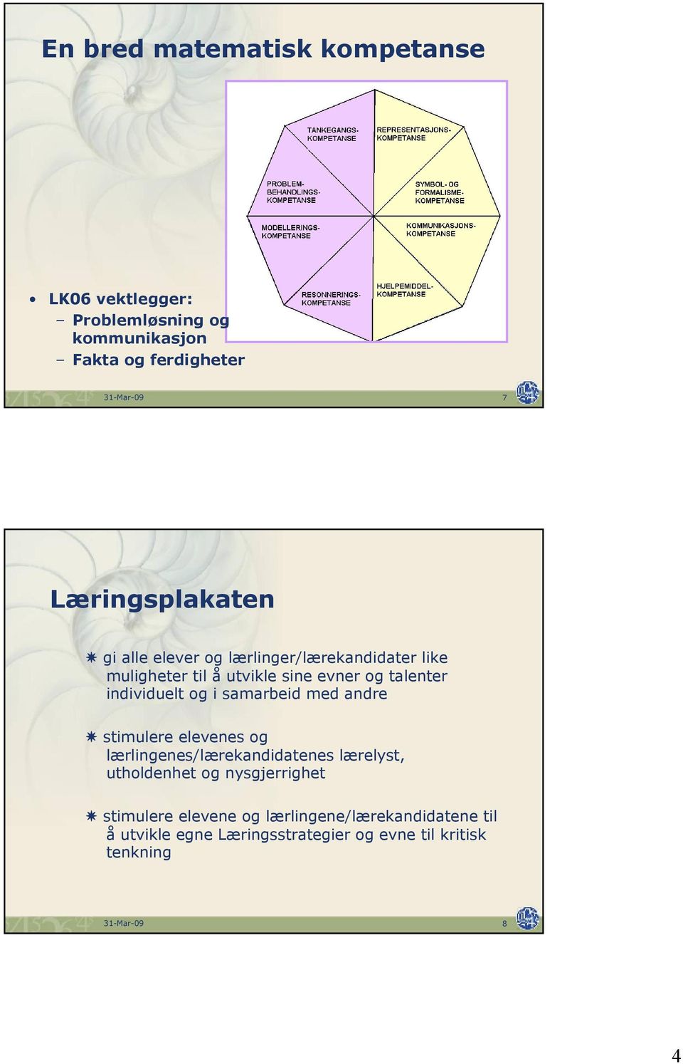 individuelt og i samarbeid med andre stimulere elevenes og lærlingenes/lærekandidatenes lærelyst, utholdenhet og