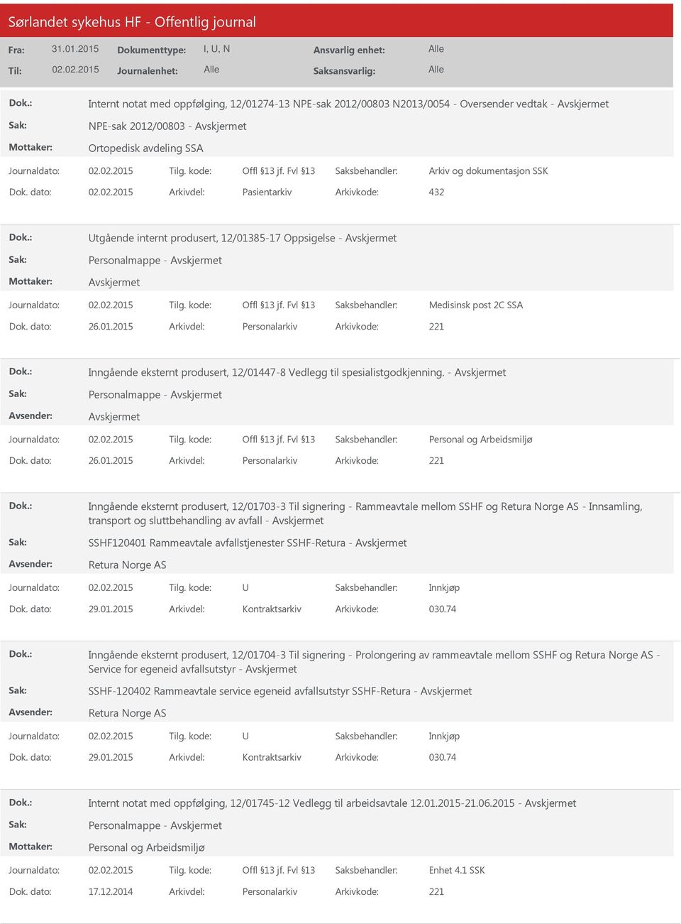 - Personalmappe - 26.01.