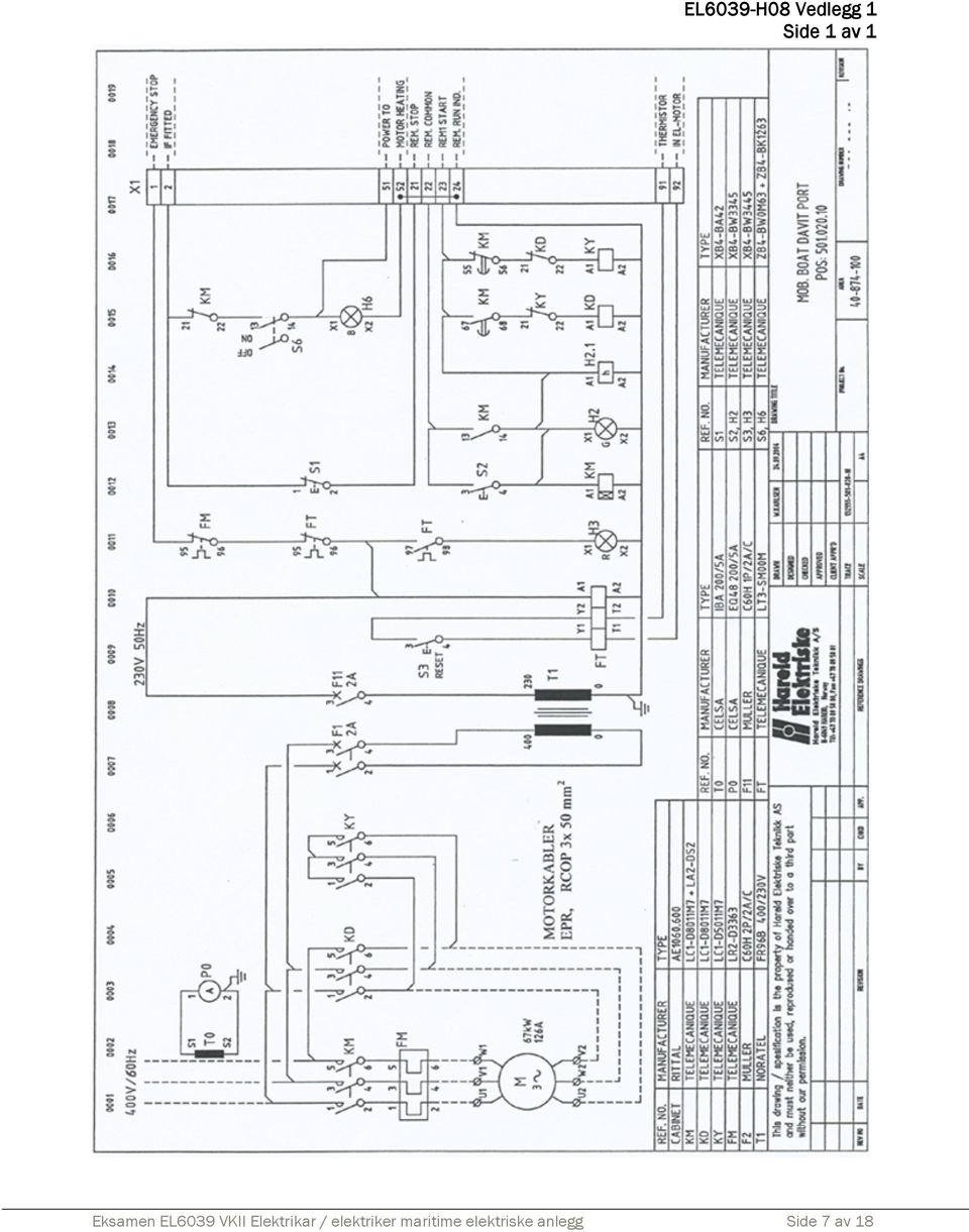 Elektrikar / elektriker