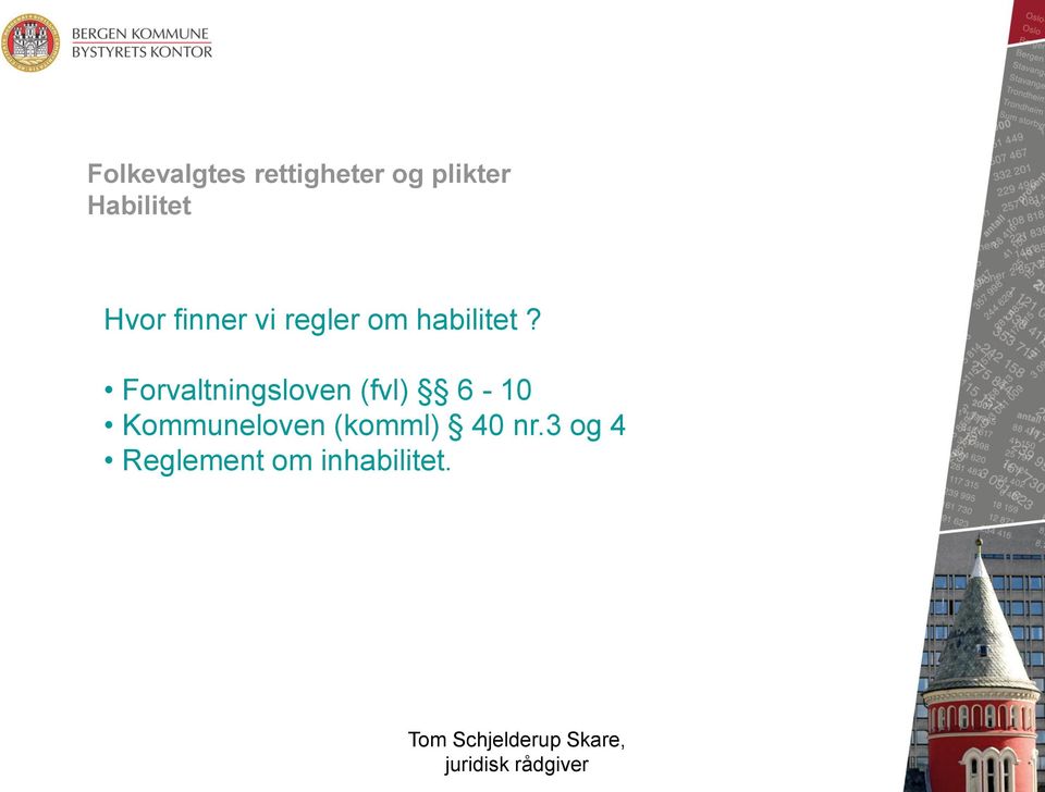 Forvaltningsloven (fvl) 6-10