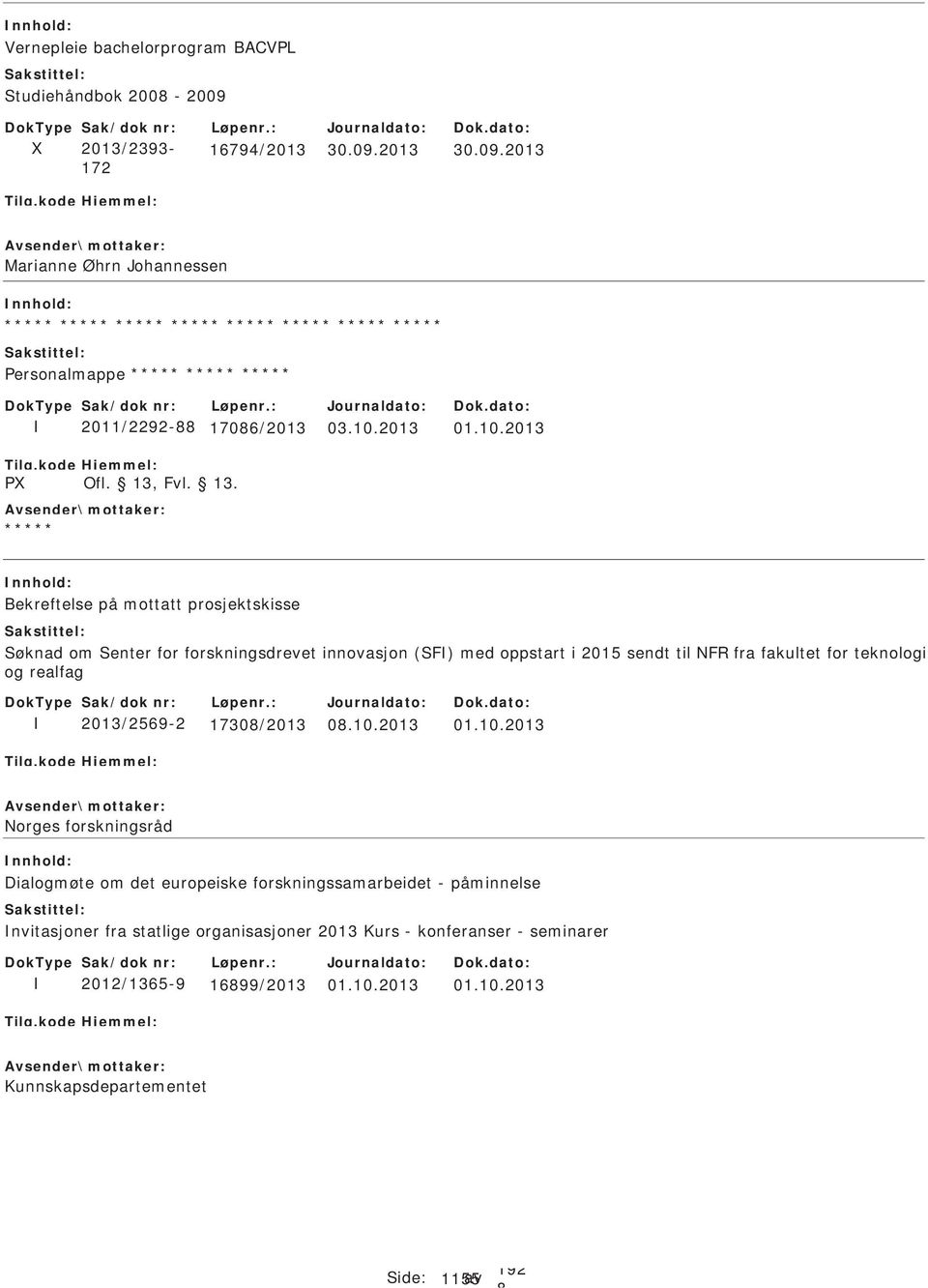 for teknologi og realfag 2013/2569-2 1730/2013 0.10.