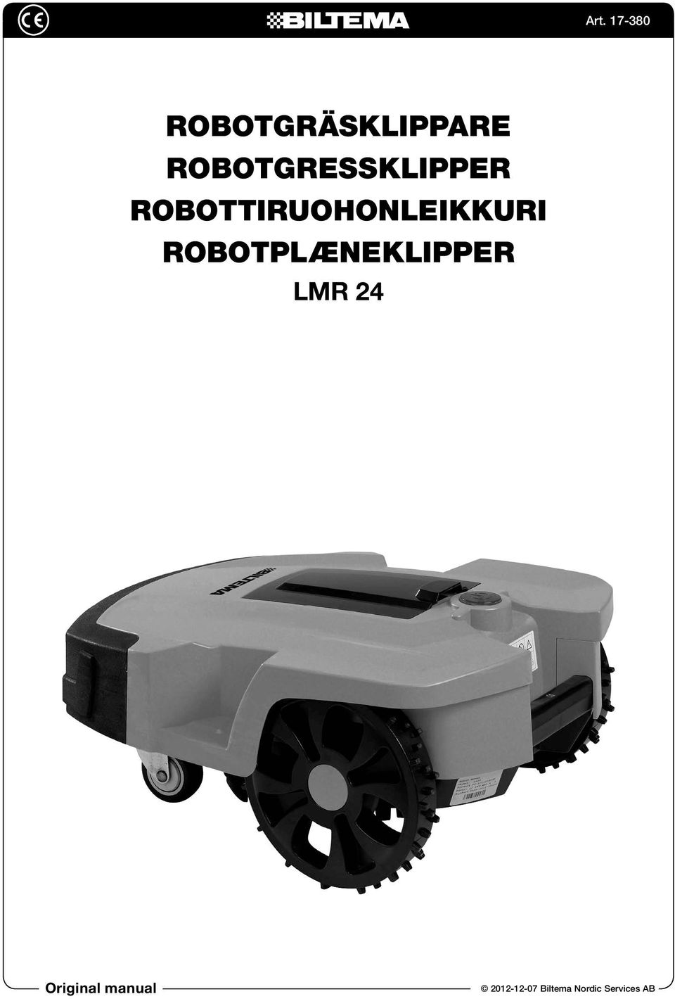 Robottiruohonleikkuri