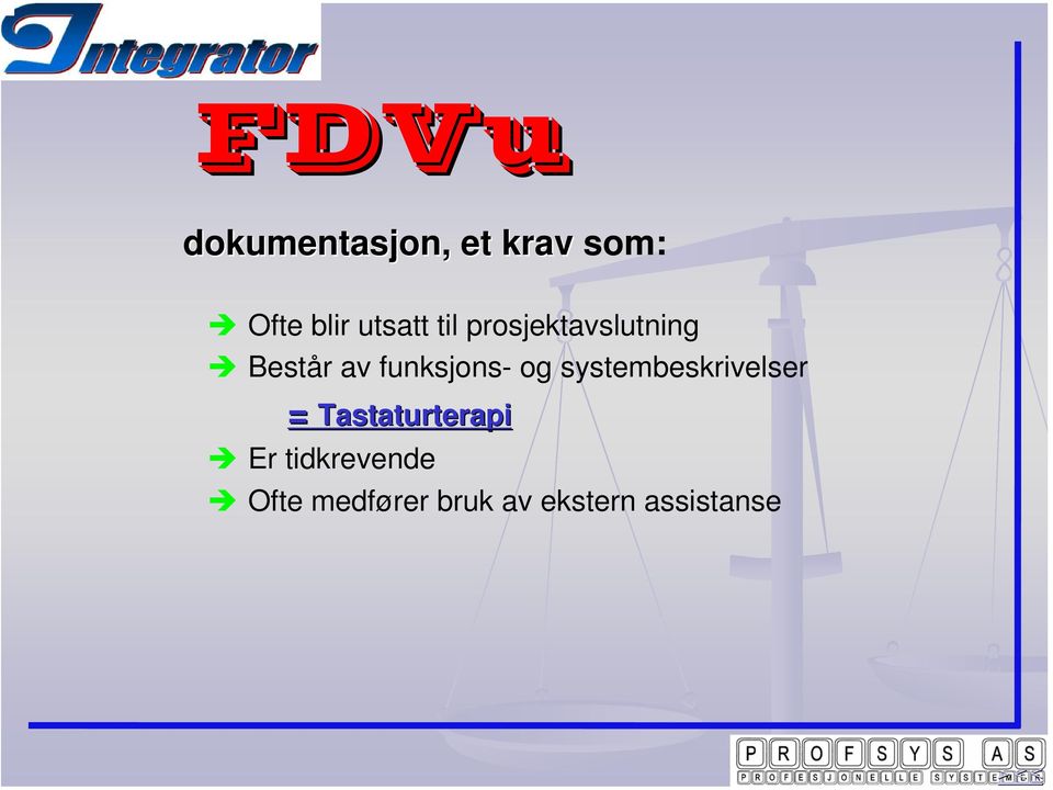 funksjons- og systembeskrivelser =