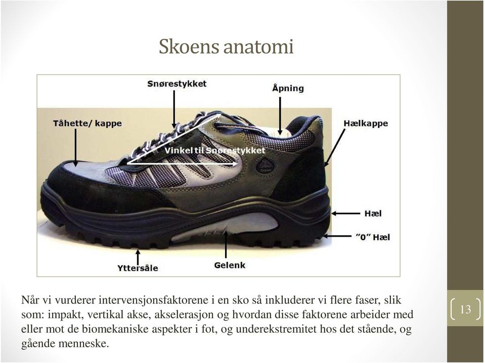 akselerasjon og hvordan disse faktorene arbeider med eller mot de