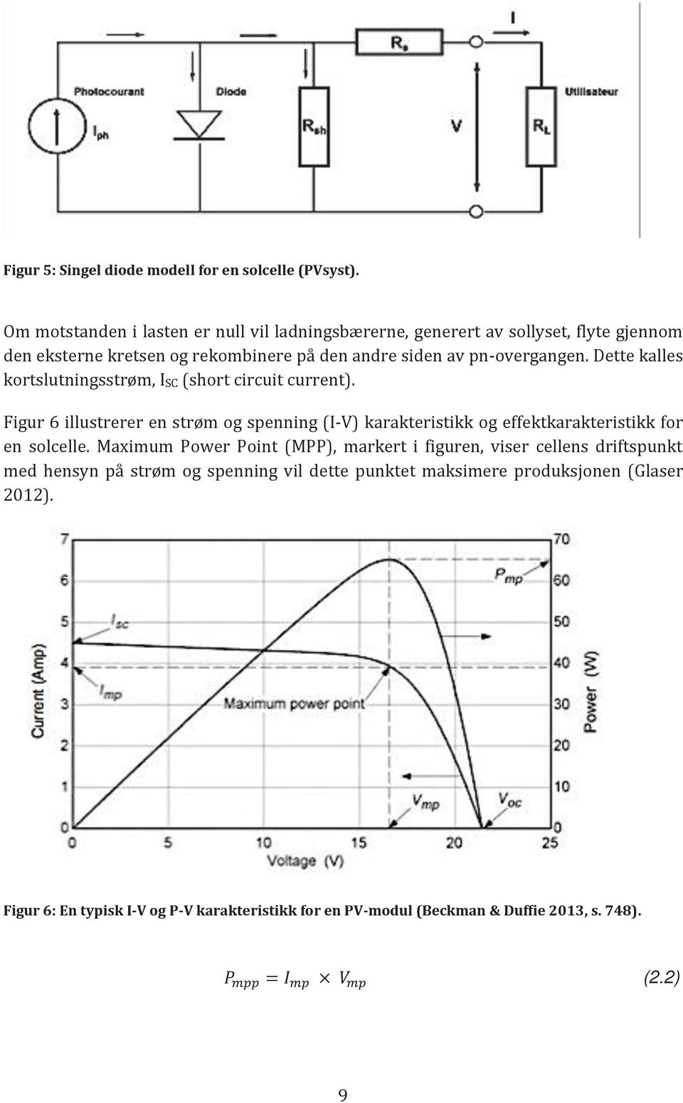 Dette kalles kortslutningsstrøm, ISC (short circuit current).