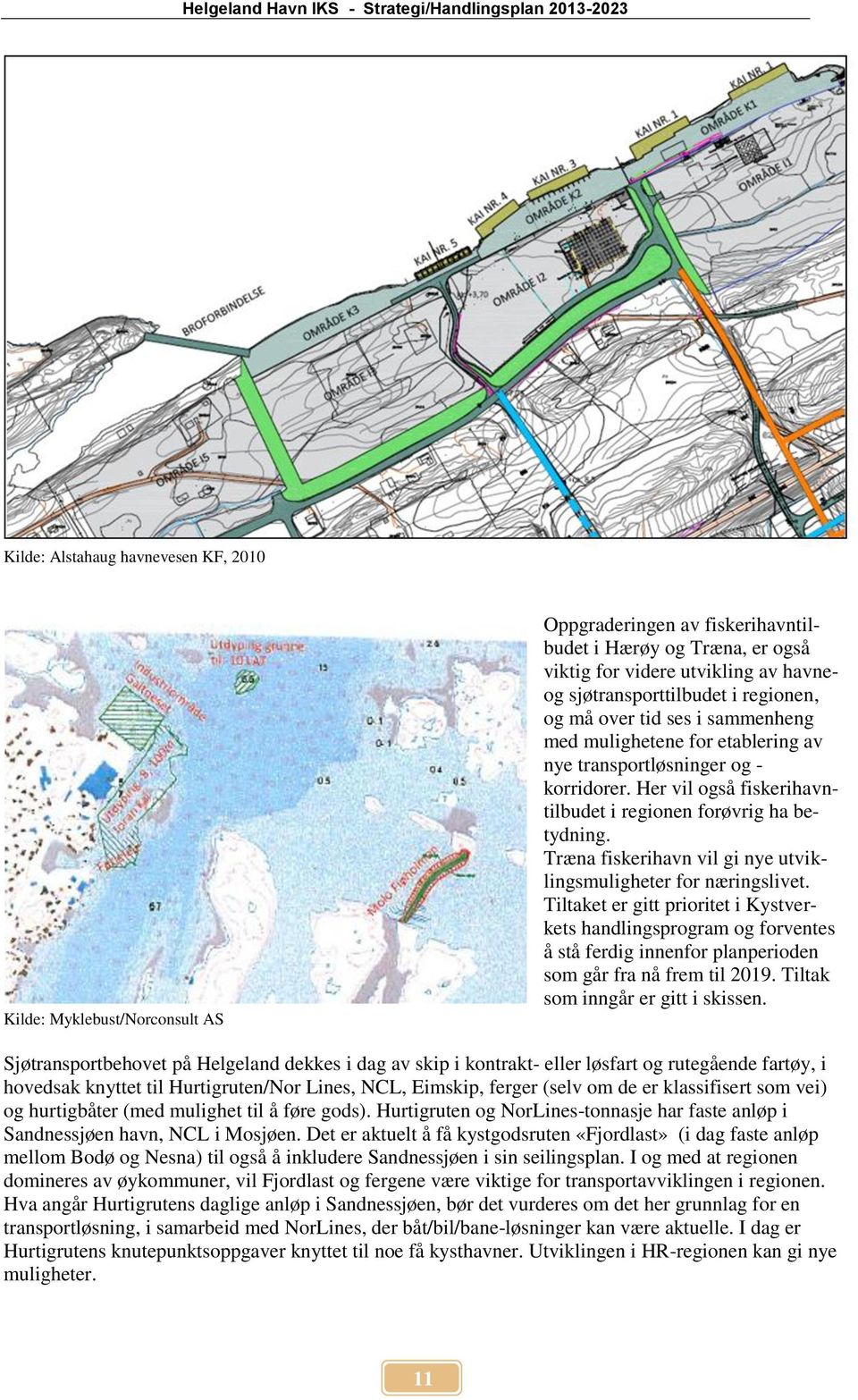 Træna fiskerihavn vil gi nye utviklingsmuligheter for næringslivet.