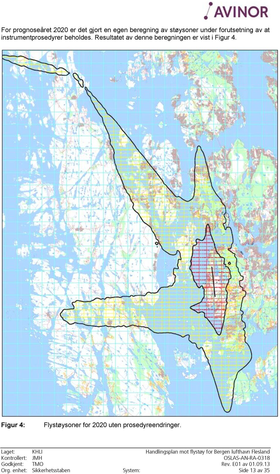 Resultatet av denne beregningen er vist i Figur 4.