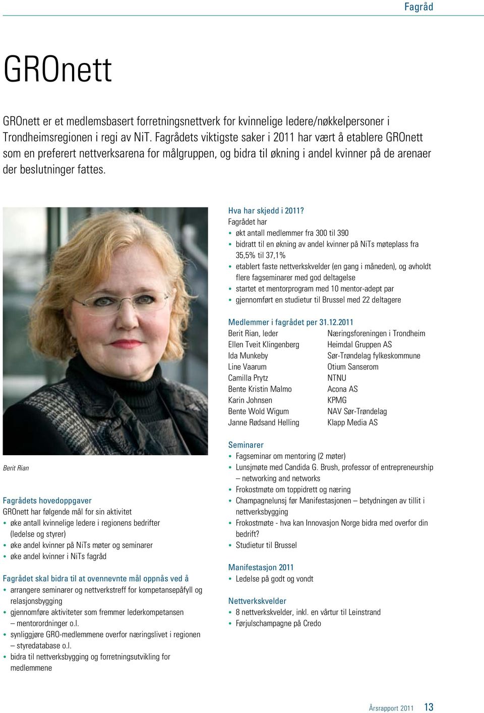 Hva har skjedd i 2011?