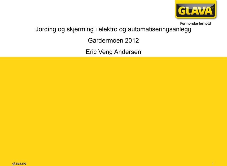 automatiseringsanlegg