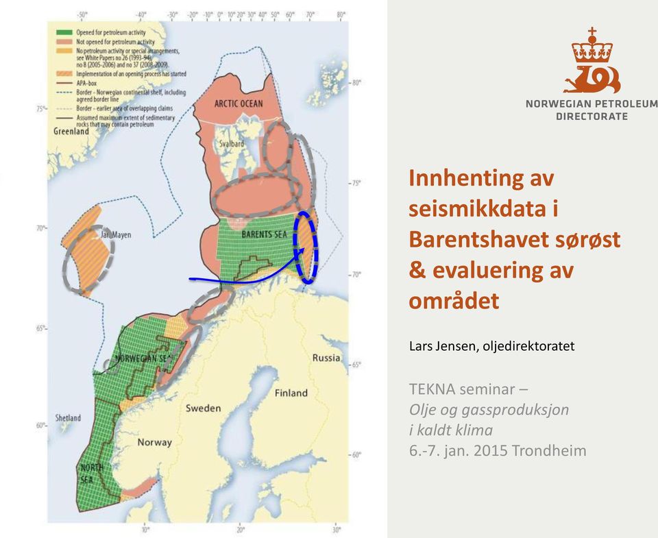 oljedirektoratet TEKNA seminar Olje og