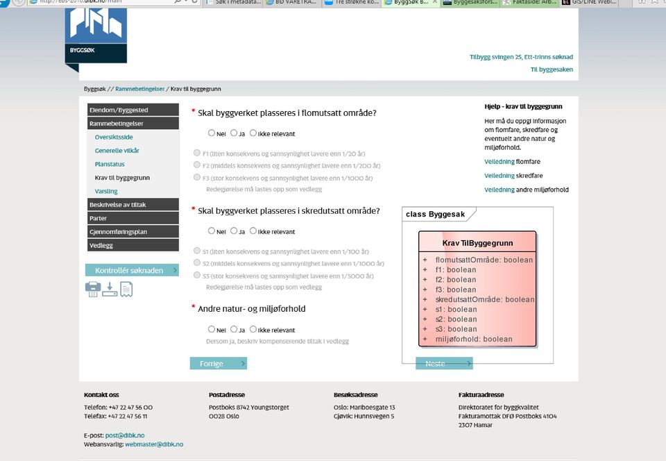 boolean + f3: boolean + skredutsattområde: