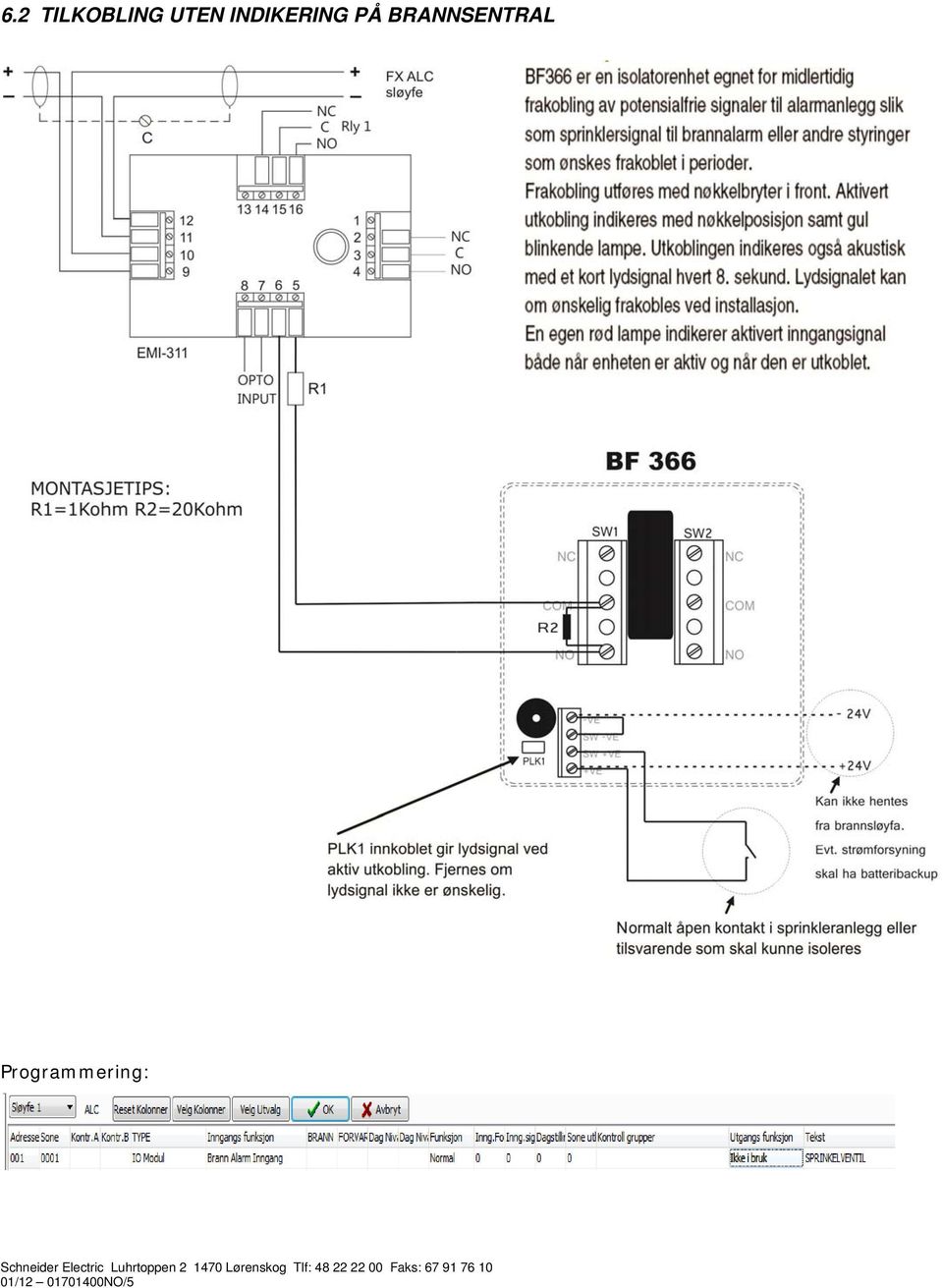 Schneider Electric Luhrtoppen 170