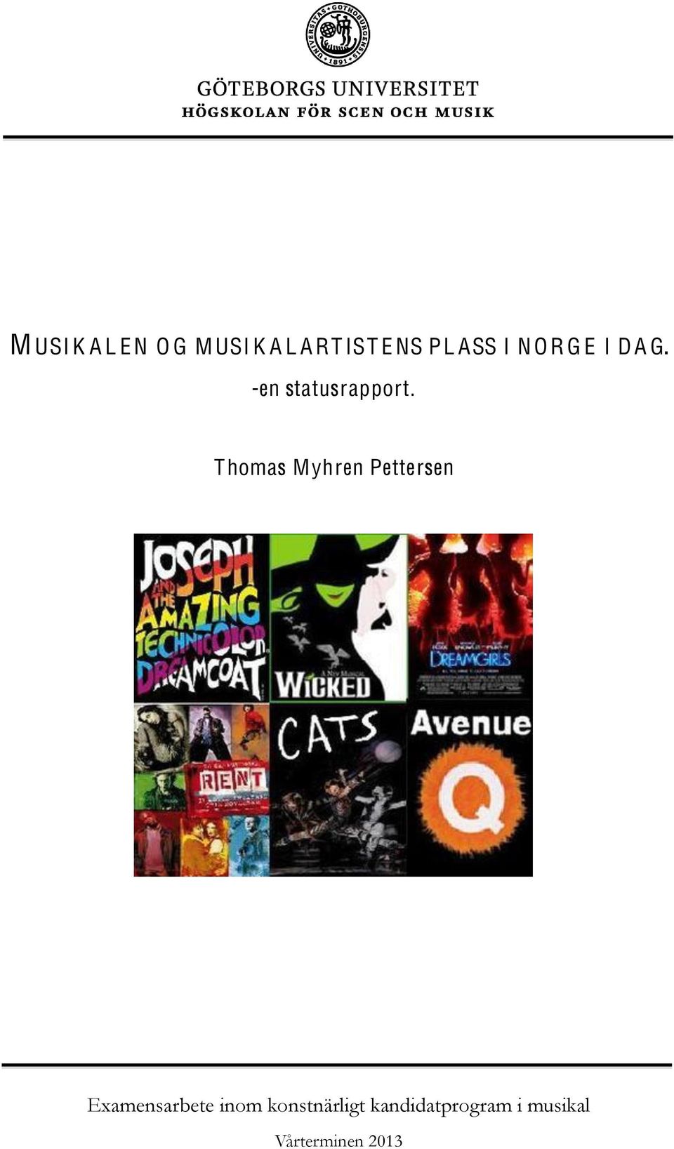 Thomas Myhren Pettersen Examensarbete inom