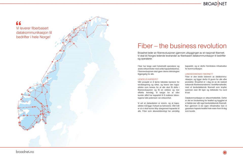 Fiberrevolusjonen skal gjøre denne teknologien tilgjengelig for alle.