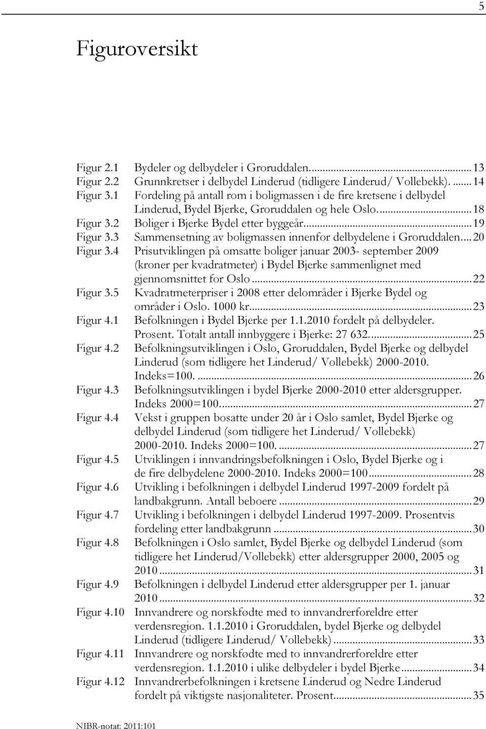 3 Sammensetning av boligmassen innenfor delbydelene i Groruddalen...20 Figur 3.