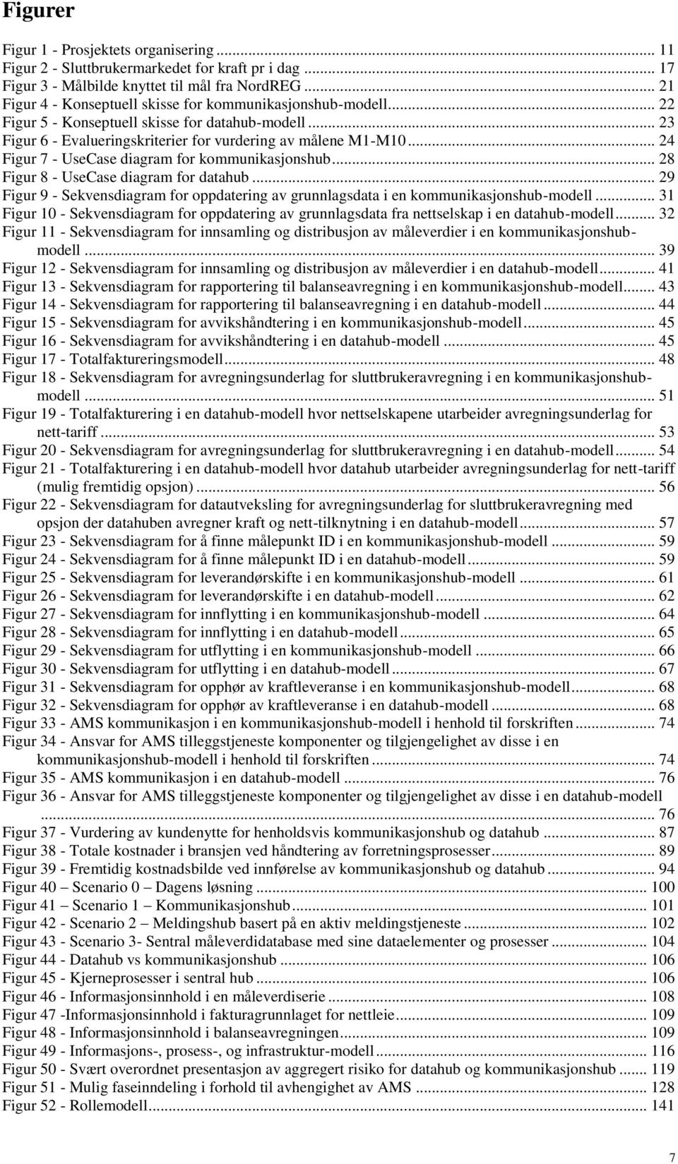 .. 24 Figur 7 - UseCase diagram for kommunikasjonshub... 28 Figur 8 - UseCase diagram for datahub... 29 Figur 9 - Sekvensdiagram for oppdatering av grunnlagsdata i en kommunikasjonshub-modell.