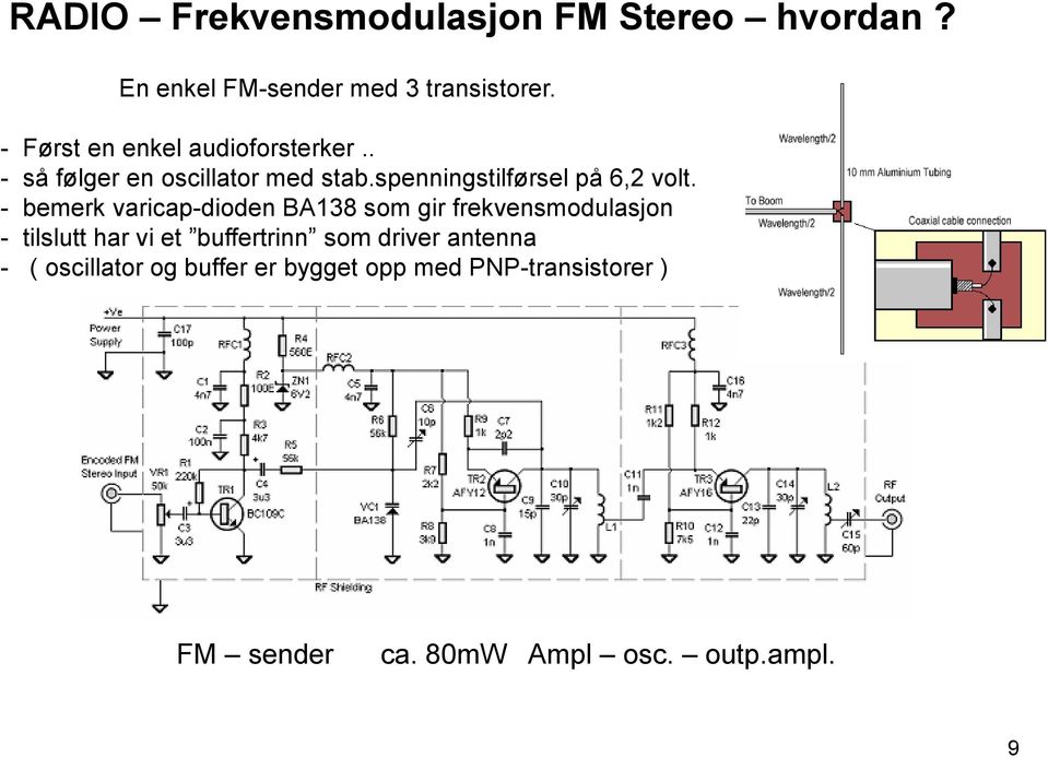 spenningstilførsel på 6,2 volt.