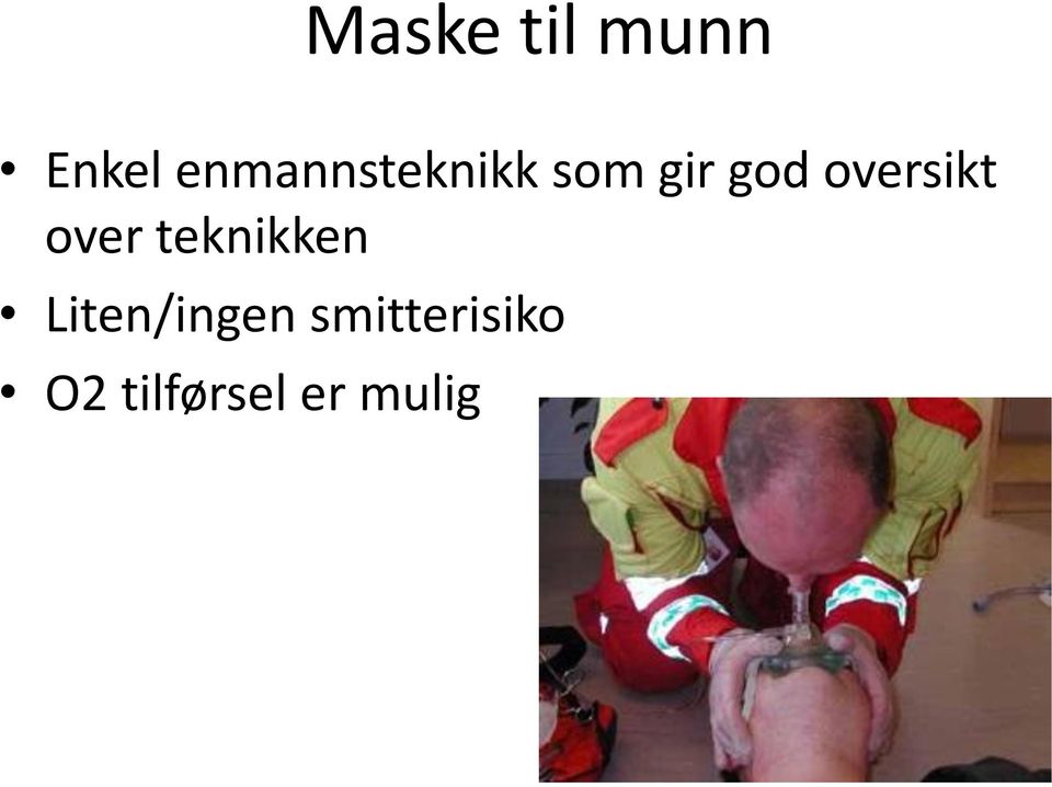 oversikt over teknikken