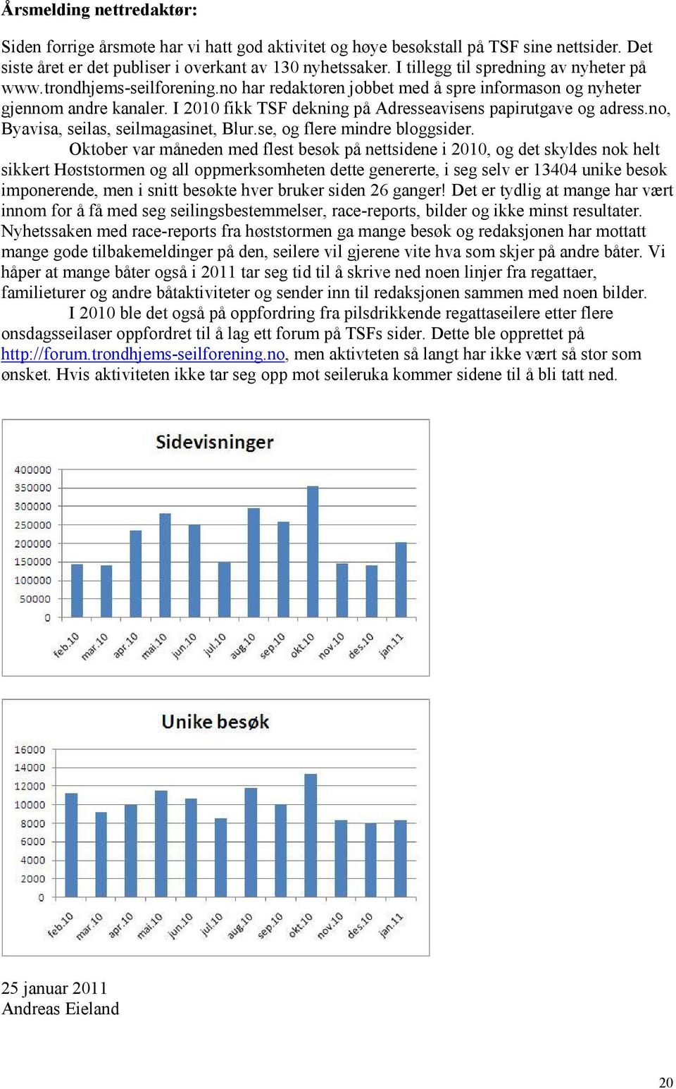 I 2010 fikk TSF dekning på Adresseavisens papirutgave og adress.no, Byavisa, seilas, seilmagasinet, Blur.se, og flere mindre bloggsider.