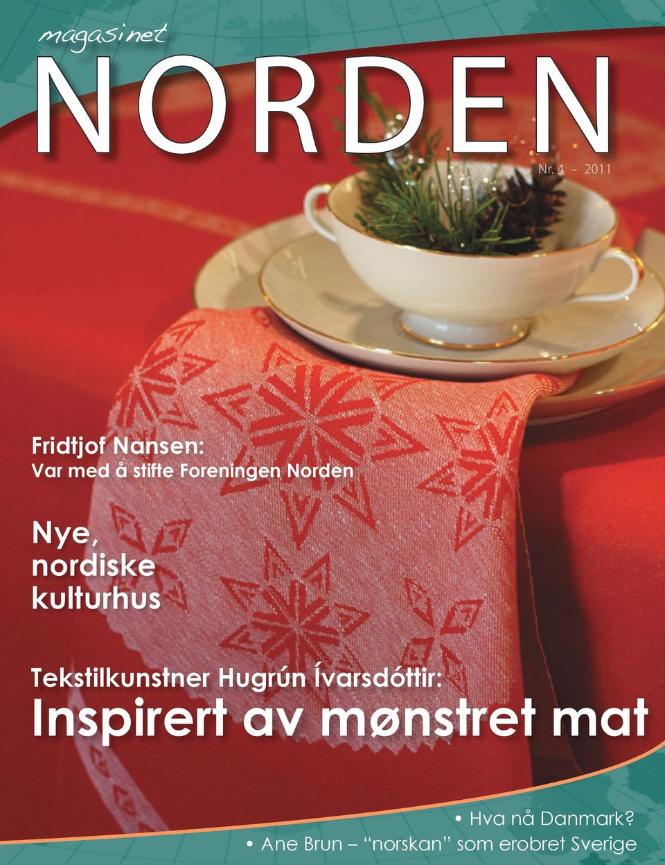 Nye, nordiske kulturhus Tekstilkunstner Hugrún Ívarsdóttir: