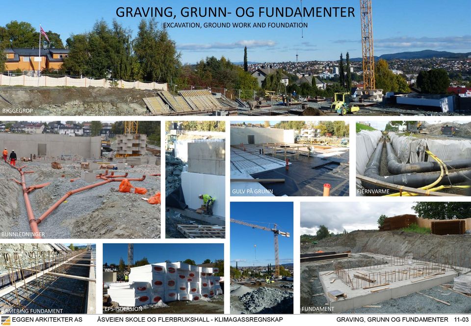 ARMERING FUNDAMENT EPS- ISOLASJON FUNDAMENT EGGEN ARKITEKTER AS