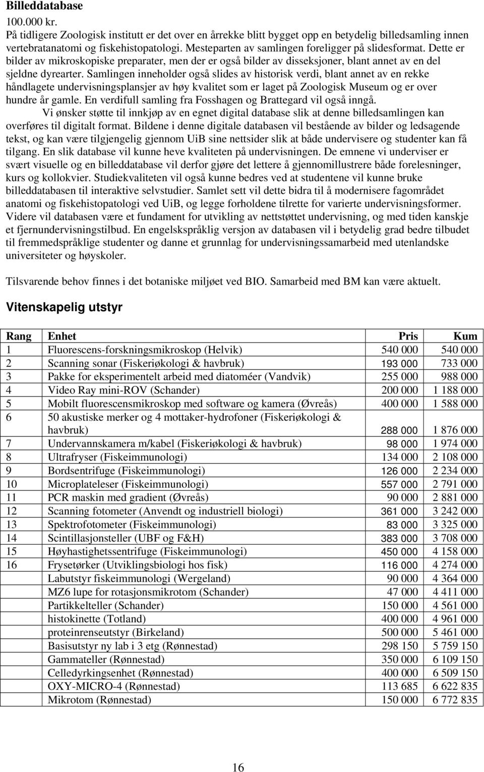 Samlingen inneholder også slides av historisk verdi, blant annet av en rekke håndlagete undervisningsplansjer av høy kvalitet som er laget på Zoologisk Museum og er over hundre år gamle.