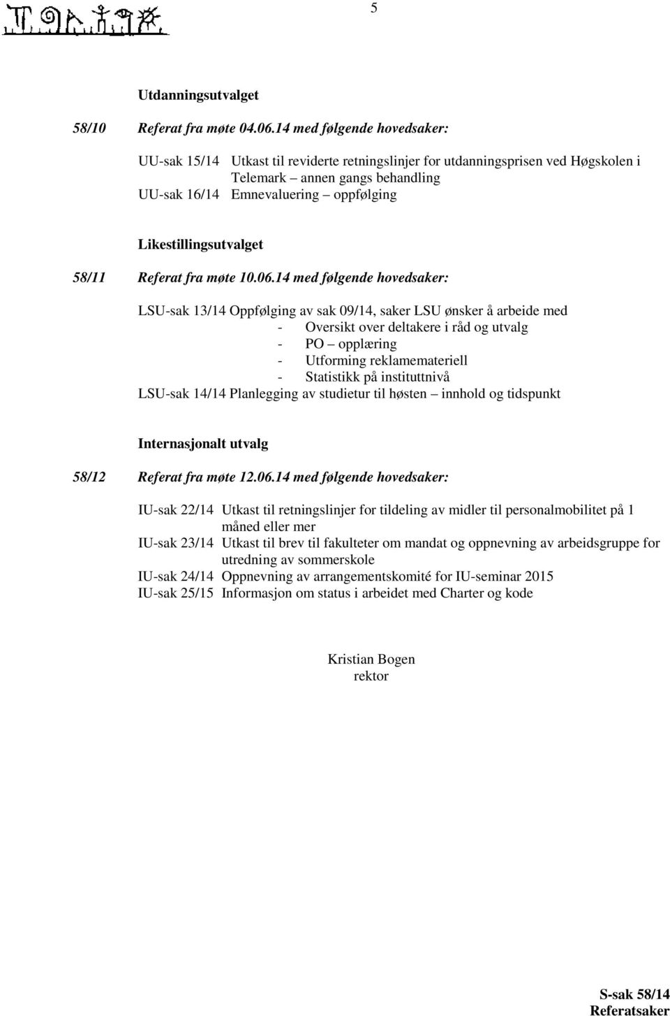 Likestillingsutvalget 58/11 Referat fra møte 10.06.