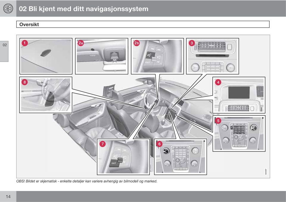 Bildet er skjematisk - enkelte