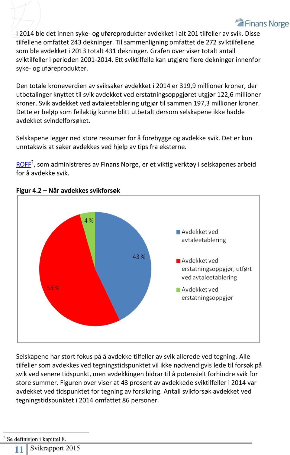 Ett sviktilfelle kan utgjøre flere dekninger innenfor syke- og uføreprodukter.