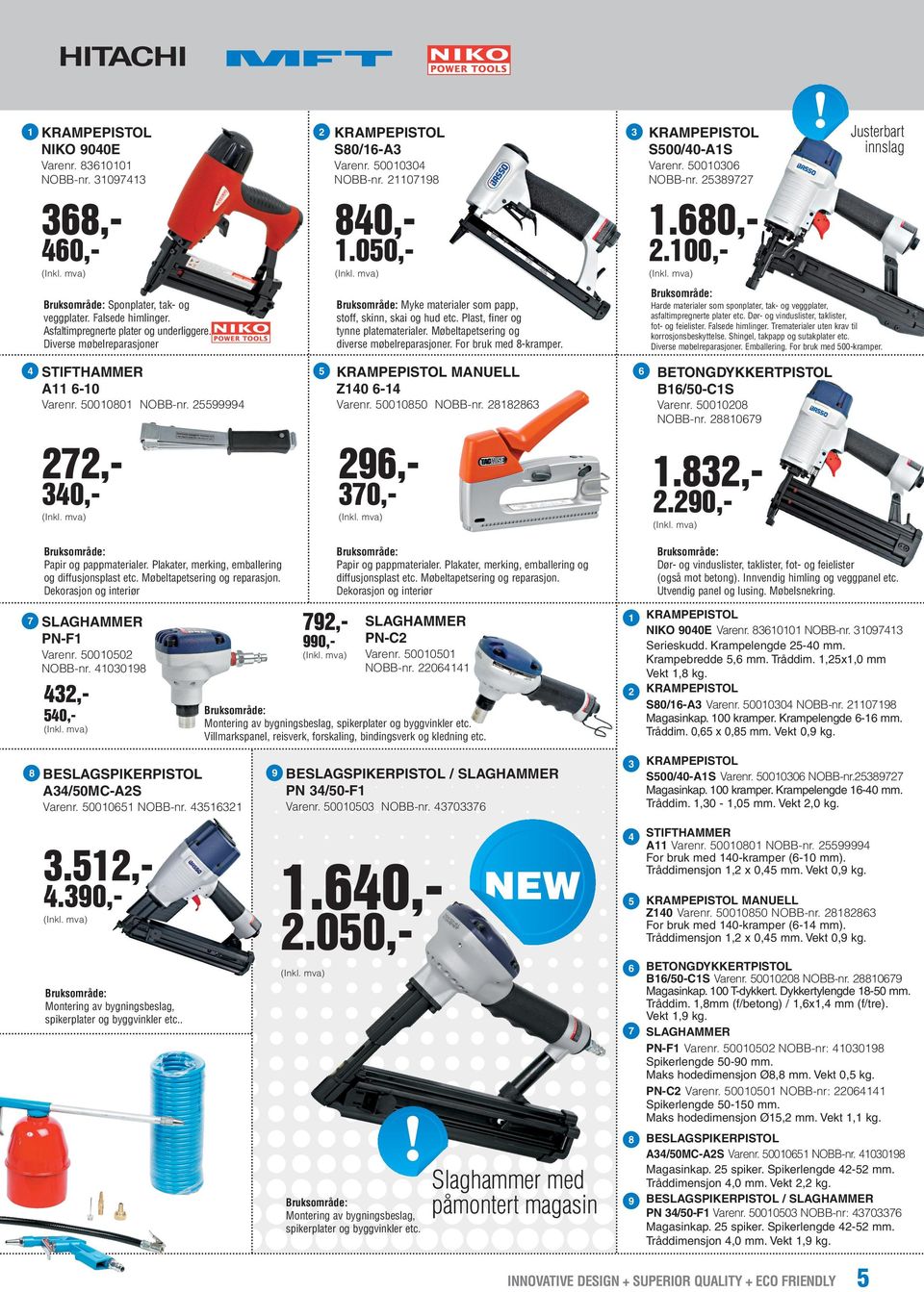 Harde materialer som sponplater, tak- og veggplater, asfaltimpregnerte plater etc. Dør- og vinduslister, taklister, fot- og feielister. Falsede himlinger.