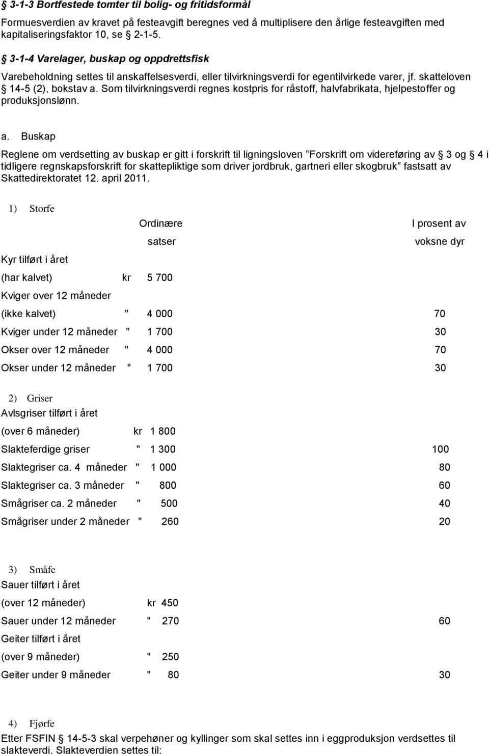 Som tilvirkningsverdi regnes kostpris for råstoff, halvfabrikata, hjelpestoffer og produksjonslønn. a.