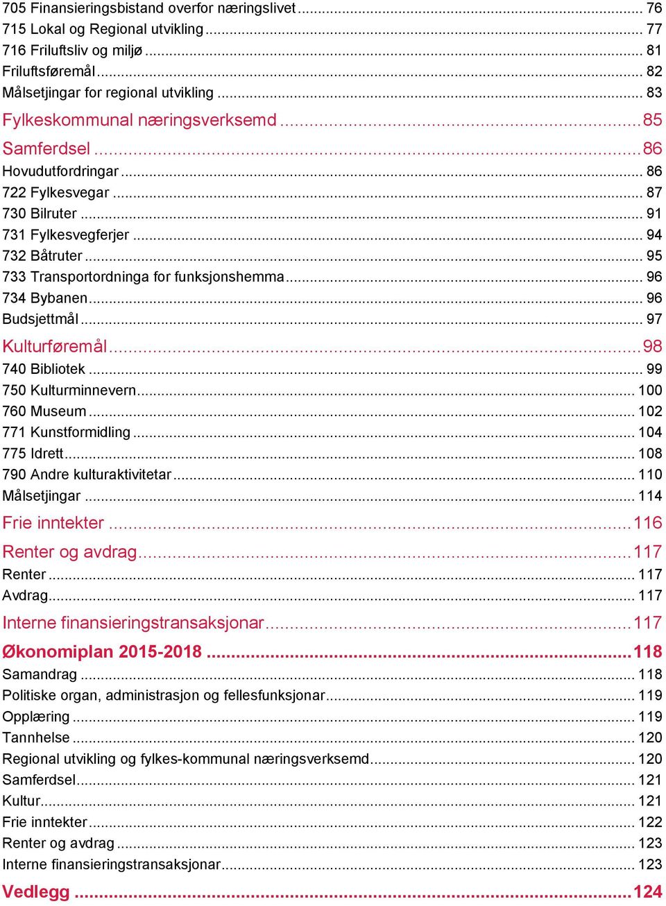 .. 95 733 Transportordninga for funksjonshemma... 96 734 Bybanen... 96 Budsjettmål... 97 Kulturføremål... 98 740 Bibliotek... 99 750 Kulturminnevern... 100 760 Museum... 102 771 Kunstformidling.