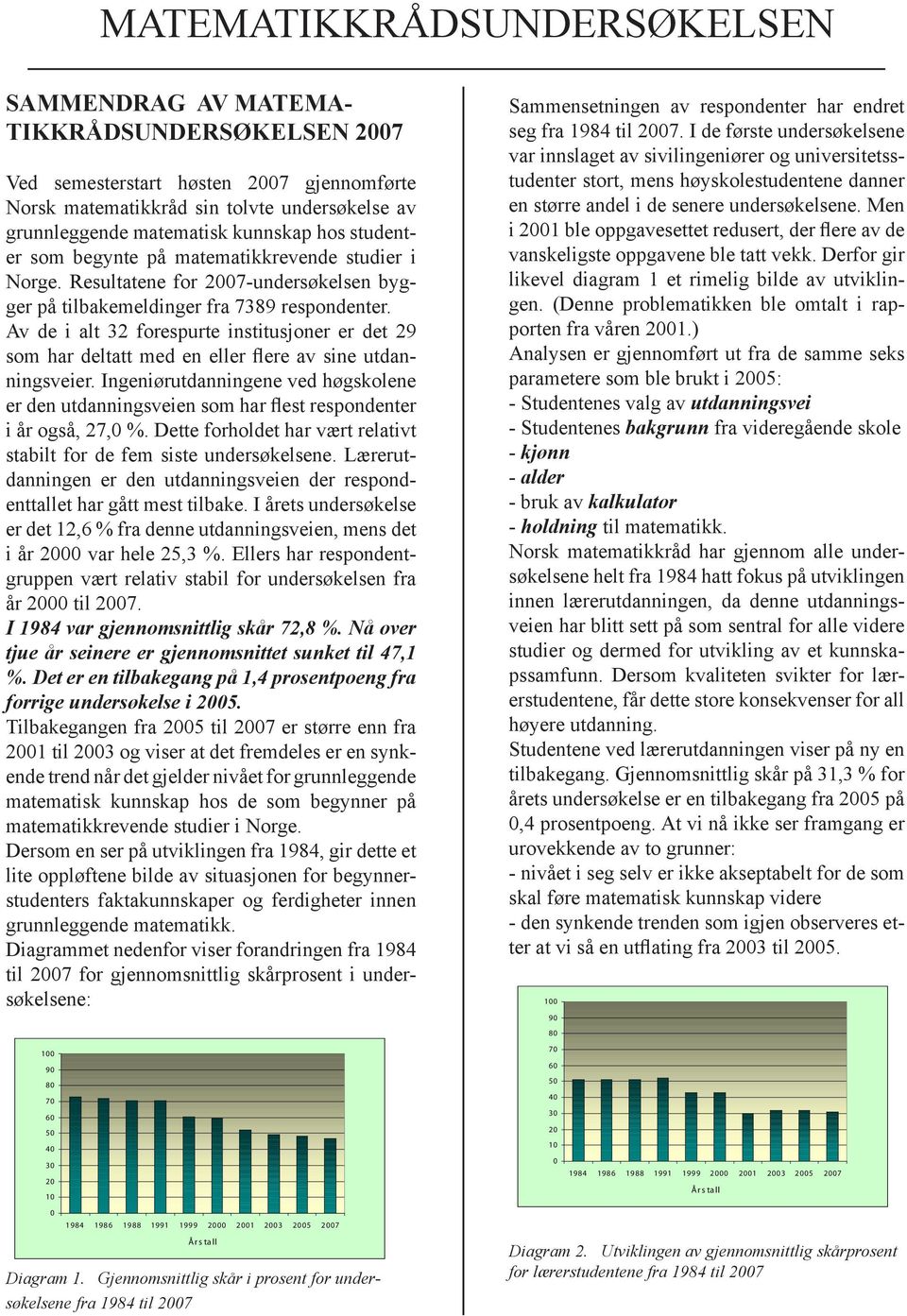 Av de i alt 32 forespurte institusjoner er det 29 som har deltatt med en eller flere av sine utdanningsveier.