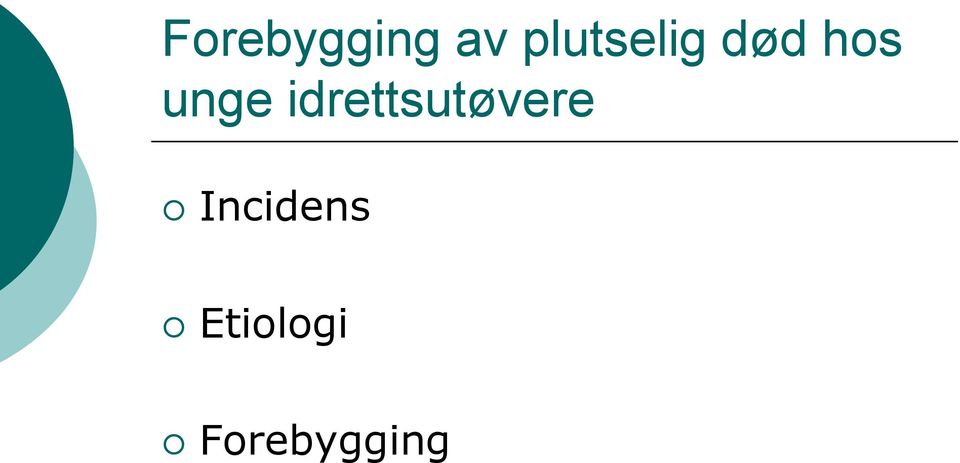 unge idrettsutøvere