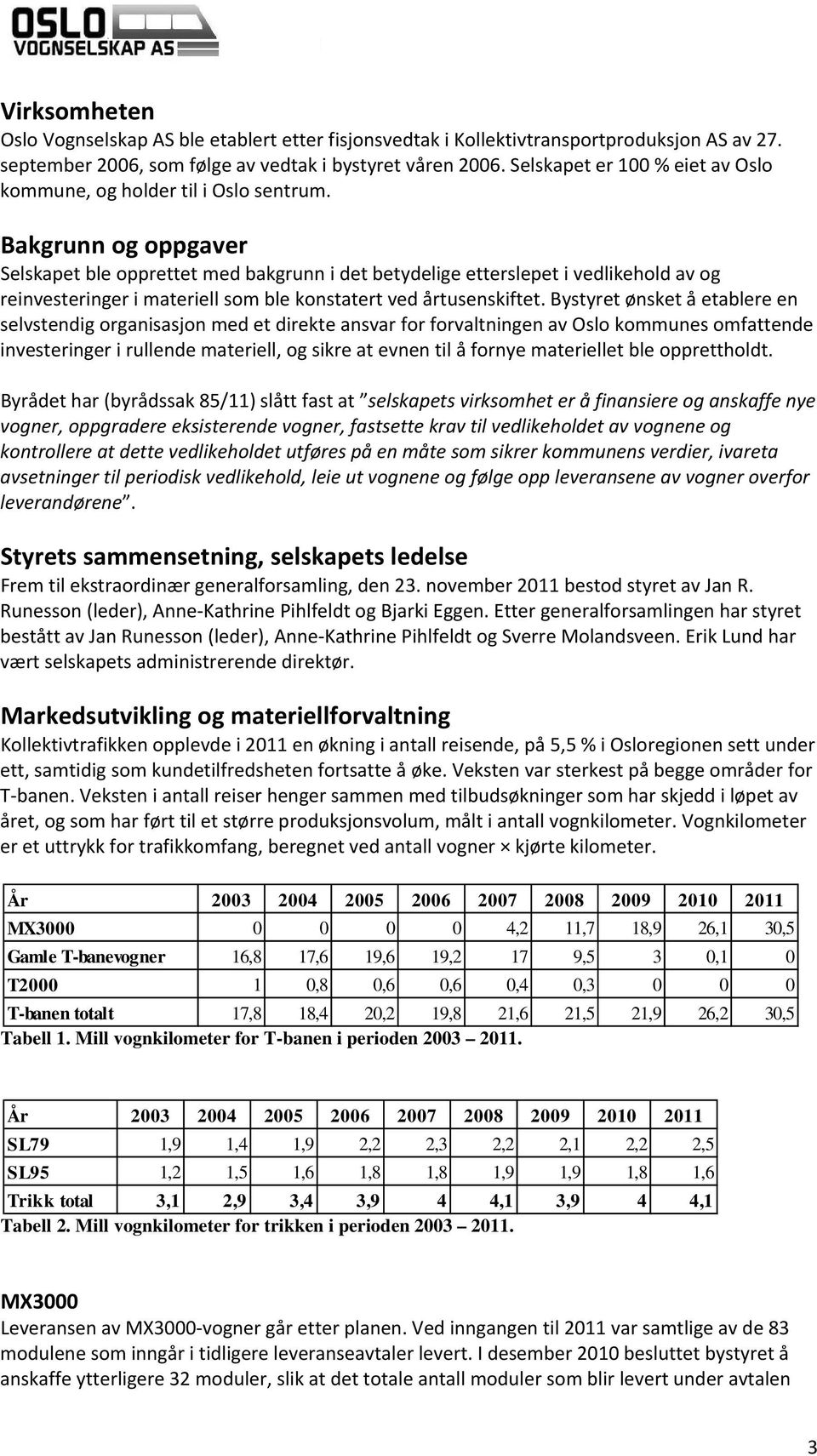 Bakgrunn og oppgaver Selskapet ble opprettet med bakgrunn i det betydelige etterslepet i vedlikehold av og reinvesteringer i materiell som ble konstatert ved årtusenskiftet.