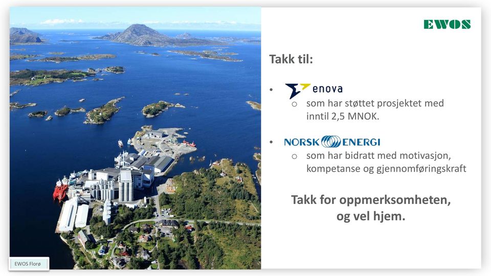 Norsk Energi o som har bidratt med motivasjon,