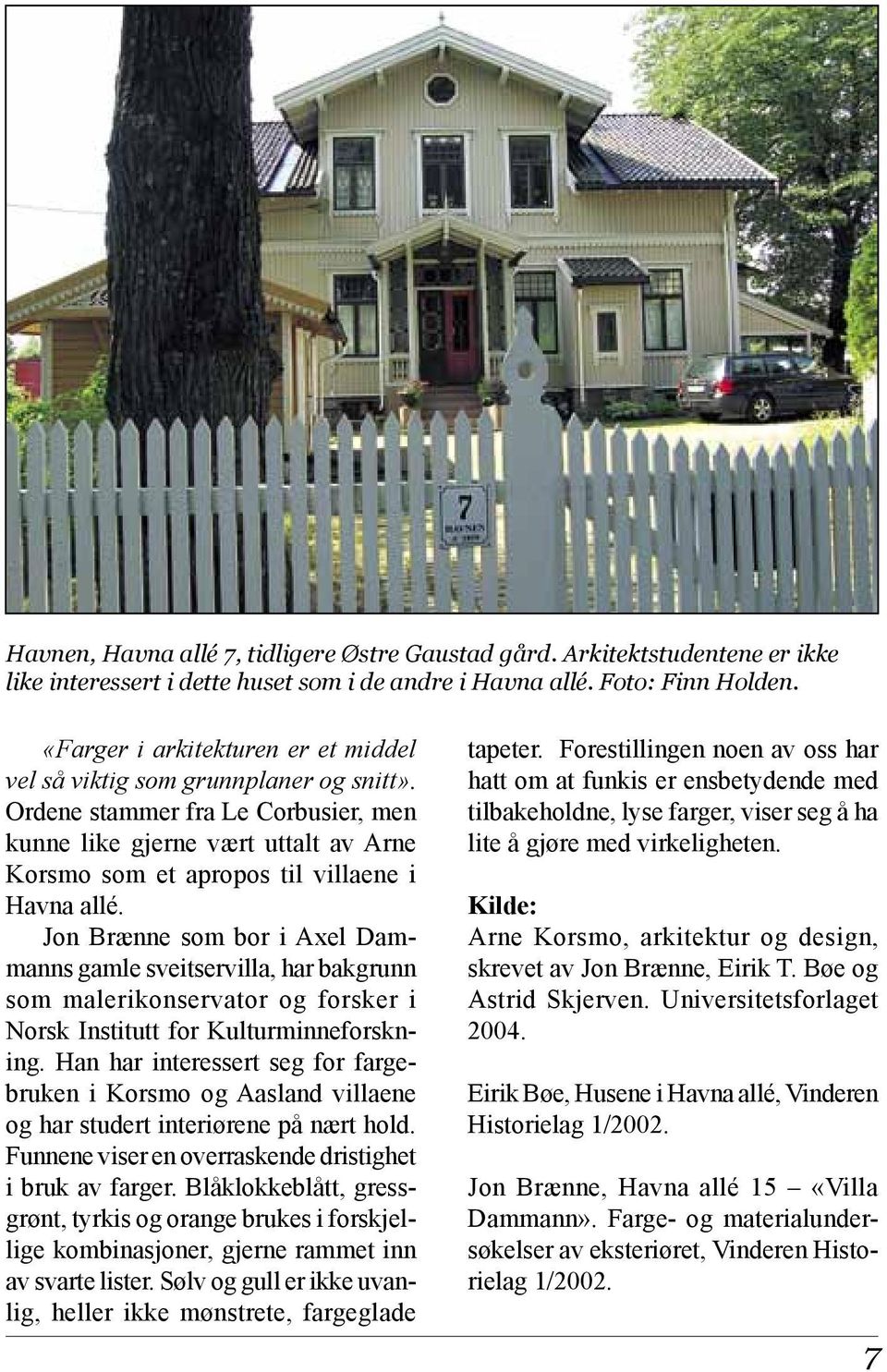 Jon Brænne som bor i Axel Dammanns gamle sveitservilla, har bakgrunn som malerikonservator og forsker i Norsk Institutt for Kulturminneforskning.