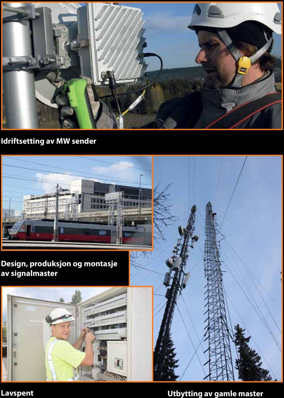 montasje av signalmaster