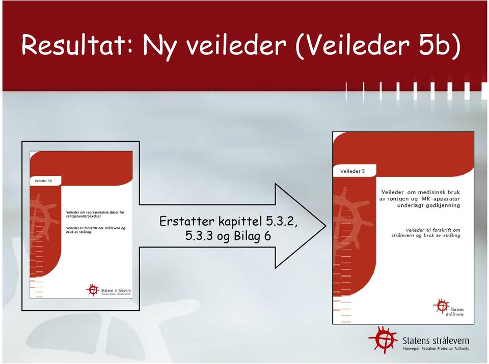 5b) Erstatter