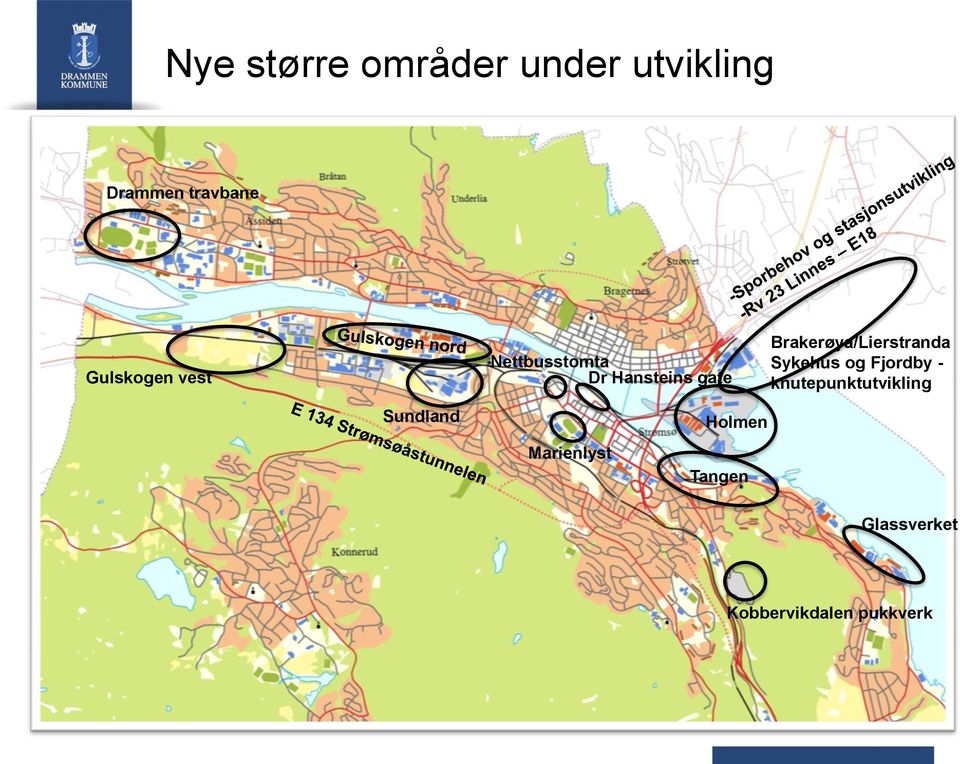 Brakerøya/Lierstranda Sykehus og Fjordby -