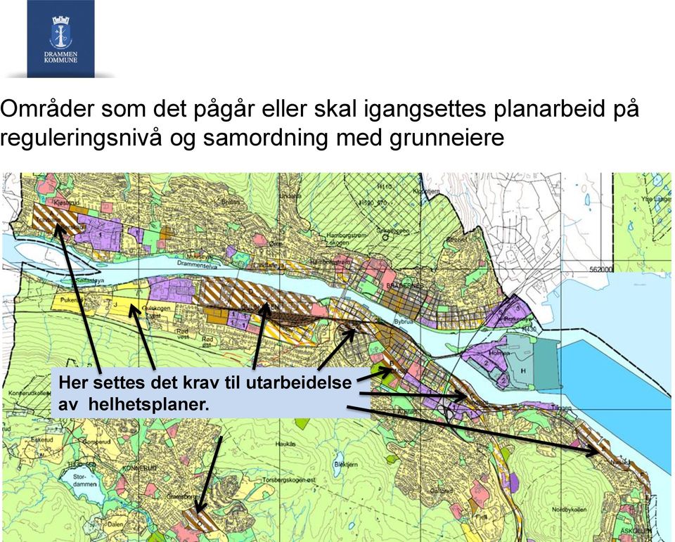 reguleringsnivå og samordning med