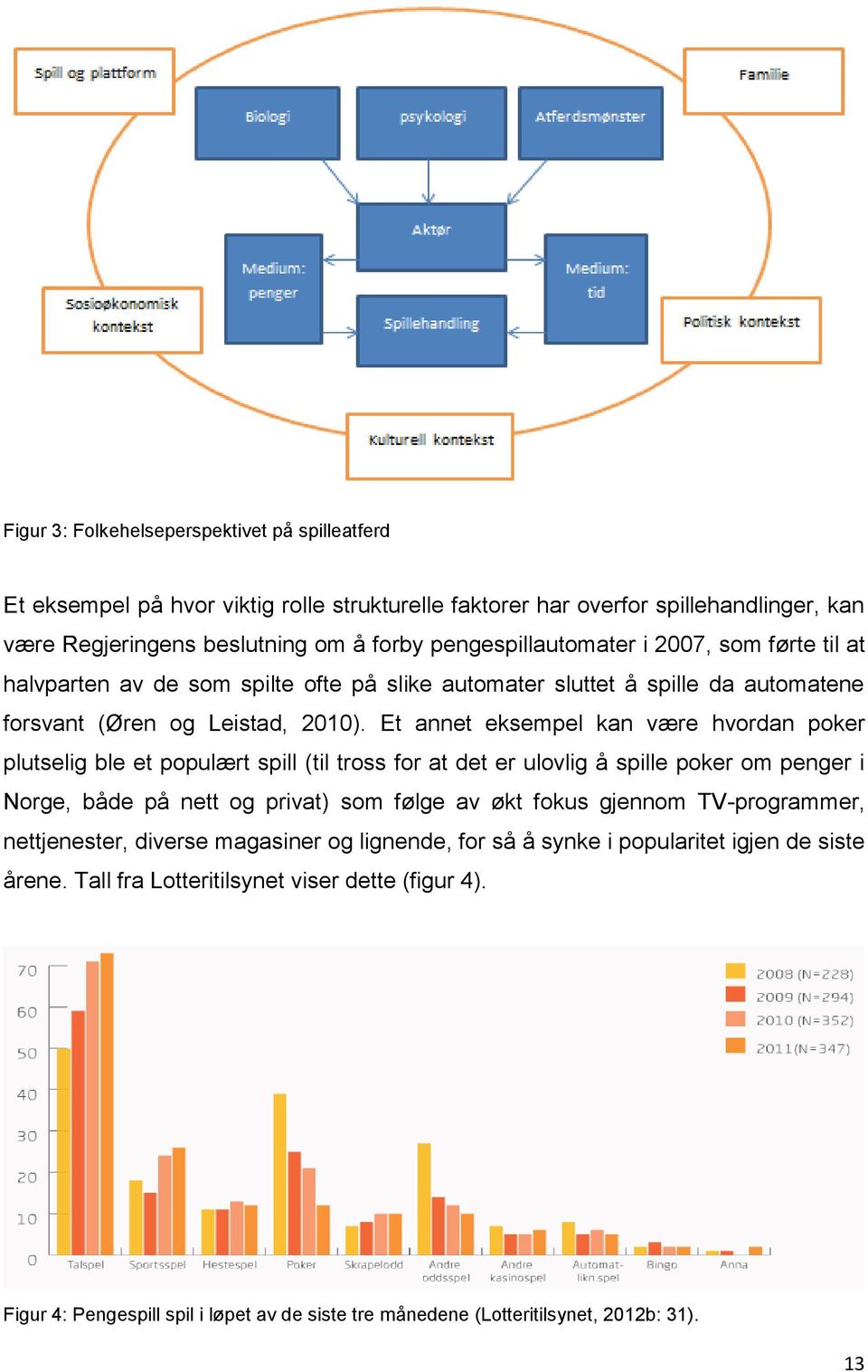 Et annet eksempel kan være hvordan poker plutselig ble et populært spill (til tross for at det er ulovlig å spille poker om penger i Norge, både på nett og privat) som følge av økt fokus gjennom