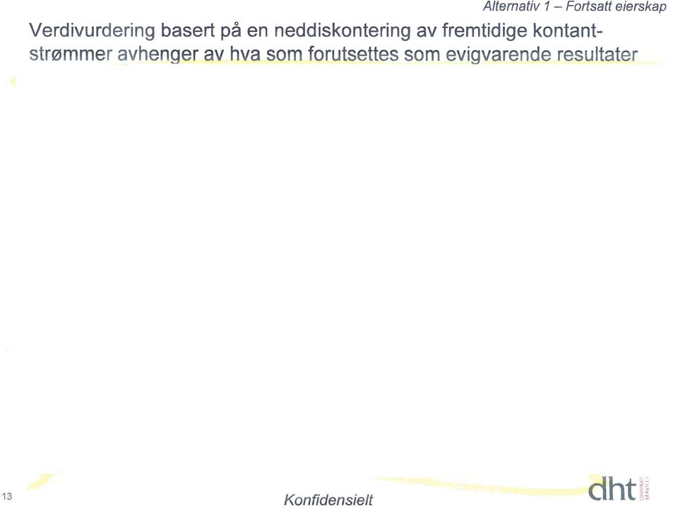 neddiskontering av fremtidige