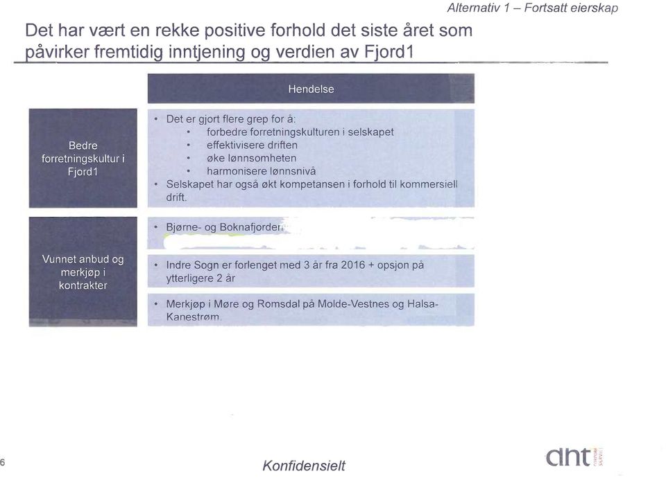 lønnsomheten harmonisere lønnsnivå Selskapet har også økt kompetansen i forhold til kommersiell drift.