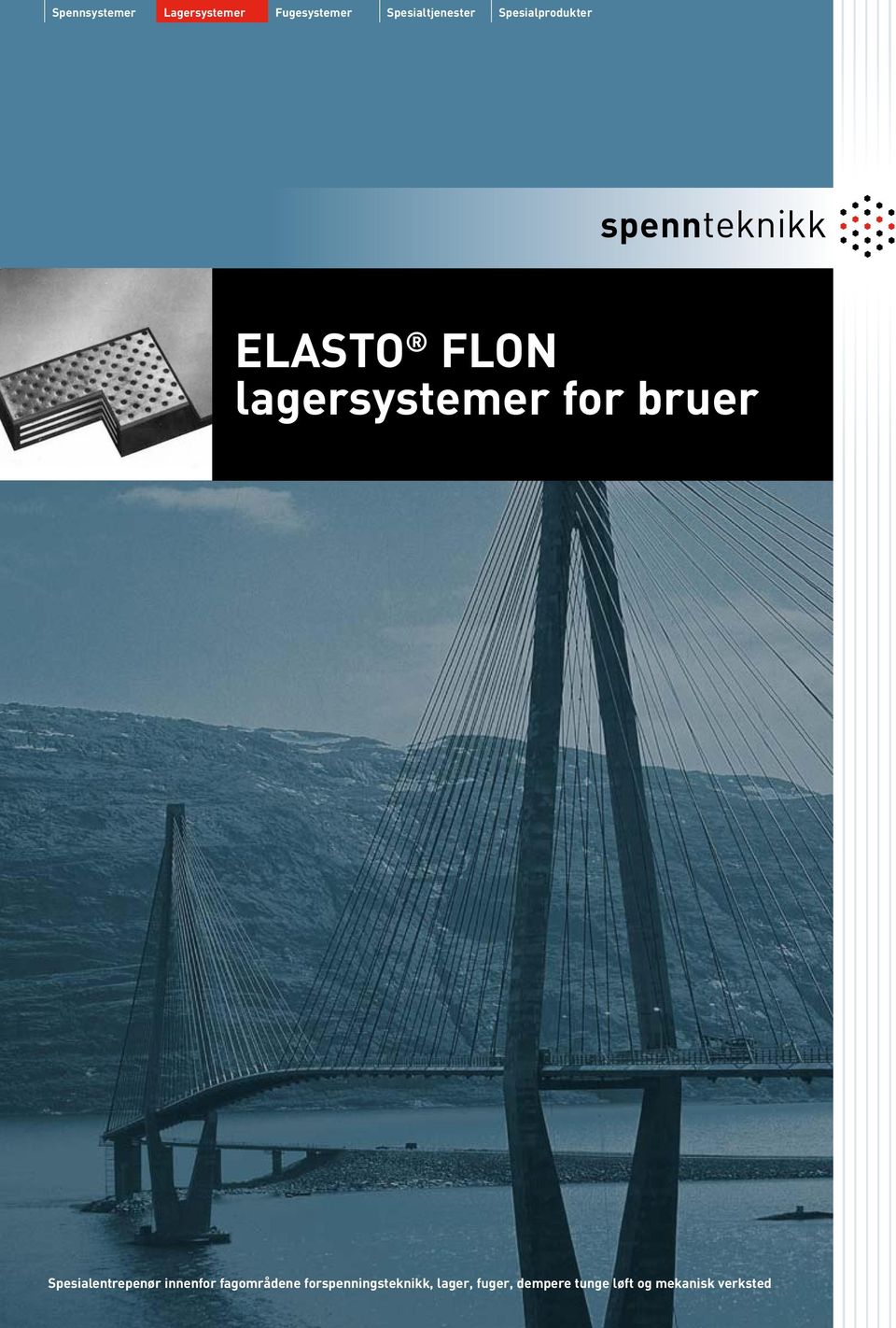 lagersystemer for bruer Spesialentrepenør innenfor