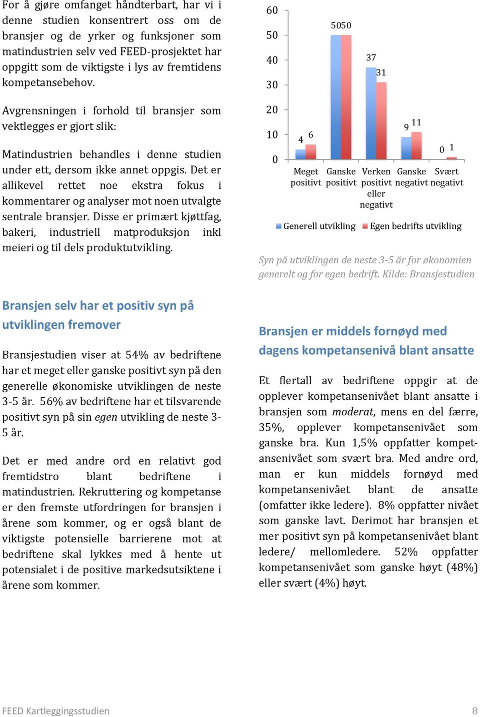 Det er allikevel rettet noe ekstra fokus i kommentarer og analyser mot noen utvalgte sentrale bransjer.